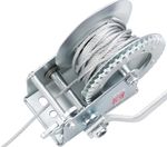 Winch Strend Pro HW-100-400, ratchet, manual, steel rope L-8 m/4.5 mm, max. 400 kg