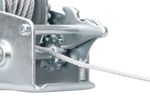 Winch Strend Pro HW-100-400, ratchet, manual, steel rope L-8 m/4.5 mm, max. 400 kg