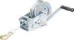 Winch Strend Pro HW-100-1350, ratchet, manual, steel rope L-10 m/5 mm, max. 1350 kg