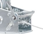 Winch Strend Pro HW-100-1350, ratchet, manual, steel rope L-10 m/5 mm, max. 1350 kg