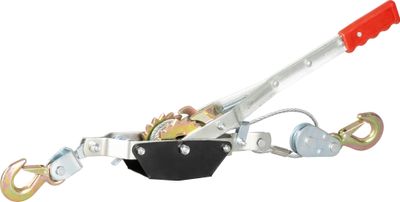 Winch Strend Pro HP-995, rope, ratchet, steel rope L-1 m/5 mm, max. 2000 kg