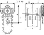 Macska Brano Z 420-A 3,2 t, 3,0 m, egygerendás