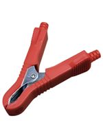 Piros töltőcsipesz Worcraft BC-219 autóakkumulátor-töltőhöz, 9. alkatrész