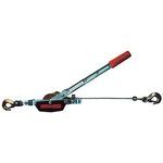 Winch Strend Pro HP-995, rope, ratchet, steel rope L-1 m/5 mm, max. 1000 kg