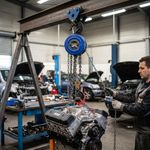 Emelő Strend Pro TRC9020, 2 tonna/lánc H-2,5 m, láncos, csigasor