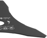 Kés bozótvágóhoz TT-BC415/520, 3-fogú keskeny, 255x1,6 mm, csere