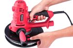 Sander Worcraft DS08-180, 800W, 180 mm, for drywall with bag, LED light