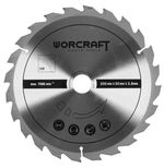Saw Worcraft TS-2000A, 2000W, 250x30x24T, 240V, IPX0, table, 2 blades 24T/48T