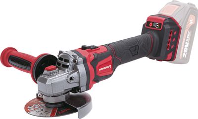 Brúska Worcraft CAG-S20LiBE-125, 125 mm, uhlová, s reguláciou otáčok, 20V Li-ion, bezuhlíková