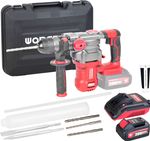 SET Hammer Worcraft CRH-S20LiBDM, 20 V Li-ion, ShareSYS, SDS+ 4.5J, brushless, in case