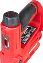 Tűzőgép Worcraft CNS-S20LiC ShareSYS, 20V Li-Ion, szabályozással, U típusú kapcsok + T típusú szegek