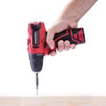 Screwdriver Worcraft CD-12LiA, 2x 1.3Ah Li-ion, in case