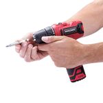 Screwdriver Worcraft CD-12LiA, 2x 1.3Ah Li-ion, in case