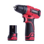 Screwdriver Worcraft CD-12LiA, 2x 1.3Ah Li-ion, in case