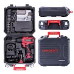 Csavarhúzó Worcraft CD-12LiA, 2xLi-ion 1.3Ah, koffer