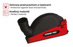 Burkolat Strend Pro CDS5, elszívó, 115/125 mm, sarokcsiszolóhoz, maráshoz