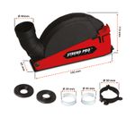 Guard Strend Pro CDS5, dust extraction, 115/125 mm, for angle grinder, for milling
