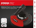 Burkolat Strend Pro DP128, elszívó, 115/125 mm, sarokcsiszolóhoz