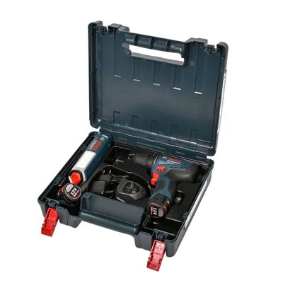 Set Bosch GSR 120-Li + GLI 12V-300, skrutkovac + svetlo, 2x2.0Ah