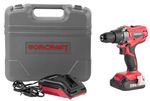 Csavarhúzó Worcraft CD-S20LiEB, 20 V, LED, akkumulátor 2 Ah + töltő