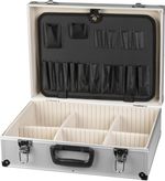 Tool case Strend Pro ATB80, aluminum, 45x33x15 cm, lockable