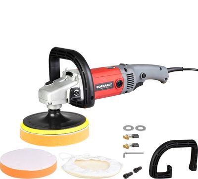 Polírozógép Worcraft CP12-180, 180 mm, autóhoz