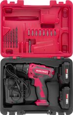 Cordless drill/driver Worcraft CD-16Li, 2x Li-ion 1.5 Ah, suitcase