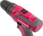 Cordless drill/driver Worcraft CD-16Li, 2x Li-ion 1.5 Ah, suitcase