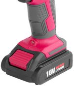 Cordless drill/driver Worcraft CD-16Li, 2x Li-ion 1.5 Ah, suitcase