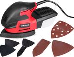 Sander Worcraft DS-220, 148x85x148 mm, 220W, 230V, triangle, multi-sander