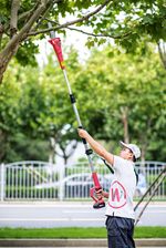 Fűrész Worcraft CPS-S20Li ShareSYS, 20V Li-Ion, magassági ágvágó, 8" OREGON láncvezető, teleszkópos