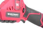 Saw Worcraft CSS-12Li, 12V, 2x 2.0Ah Li-Ion, tail