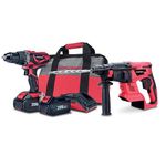 Set Worcraft WSET-04, S20Li ShareSYS, hammer, screwdriver, charger, 2x 4.0 battery + bag