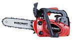 Fűrész Worcraft GCS26-10, 700W, benzinmotoros, láncfűrész, kompakt, 25 cm vezetőlemez