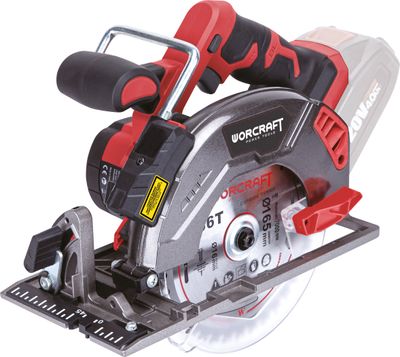 Körfűrész Worcraft CCS-S20LiB ShareSYS, 20V Li-Ion, 165 mm, szénkefe nélküli