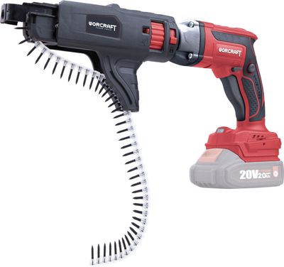 Csavarhúzó Worcraft CDIS-S20LiB ShareSYS, gipszkartonhoz, 20V, Li-ion, szénkefe nélküli