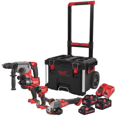 Set Milwaukee M18 FPP4E-555T, packout