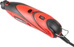 Csiszoló Strend Pro, mini, egyenes, fúráshoz és csiszoláshoz, 135 W, tartozékokkal, 210 db