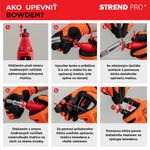 Brúska Strend Pro, mini, priama, vŕtanie a brúsenie, 130 W, s príslušenstvom, 210ks