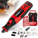Csiszoló Strend Pro, mini, egyenes, fúráshoz és csiszoláshoz, 8 V, 1500 mAh, tartozékokkal