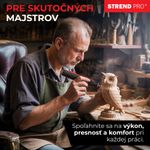 Csiszoló Strend Pro, mini, egyenes, fúráshoz és csiszoláshoz, 8 V, 1500 mAh, tartozékokkal