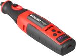 Csiszoló Strend Pro, mini, egyenes, fúráshoz és csiszoláshoz, 8 V, 1500 mAh, tartozékokkal
