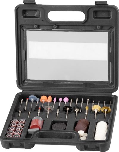 Set of Strend Pro sanding bodies, for mini sander, attachments, 100 pcs