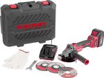Grinder Worcraft CAG-S20LiBH ShareSYS, 125 mm, angle, SET in case, brushless