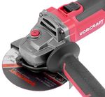 Csiszoló Worcraft CAG-S20LiBH ShareSYS, 125 mm, sarok, készlet kofferben, akkumulátorral és töltővel