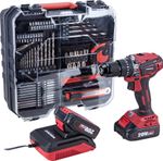 Csavarhúzó Worcraft CHD-S20LiBAT ShareSYS 20V, Li-ion, szénkefe nélküli, 2x akkumulátor 2.0Ah, töltő