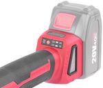 Csiszoló Worcraft CAG-S20LiBH ShareSYS, 115 mm, sarok, 20V, Li-ion, szénkefe nélküli