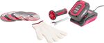 Grinder Worcraft CAG-S20LiBH ShareSYS, 115 mm, angle, SET in case, with battery and charger, 20V, 1x