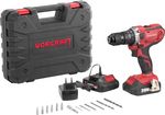 Screwdriver Worcraft CHD-S20LiWB ShareSYS, 20V, 2x Li-ion 2.0 Ah, brushless, SET in case