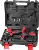 Csavarhúzó Worcraft CHD-S20LiWB ShareSYS, 20V, 2x Li-ion 2.0 Ah, szénkefe nélküli, SZETT kofferben